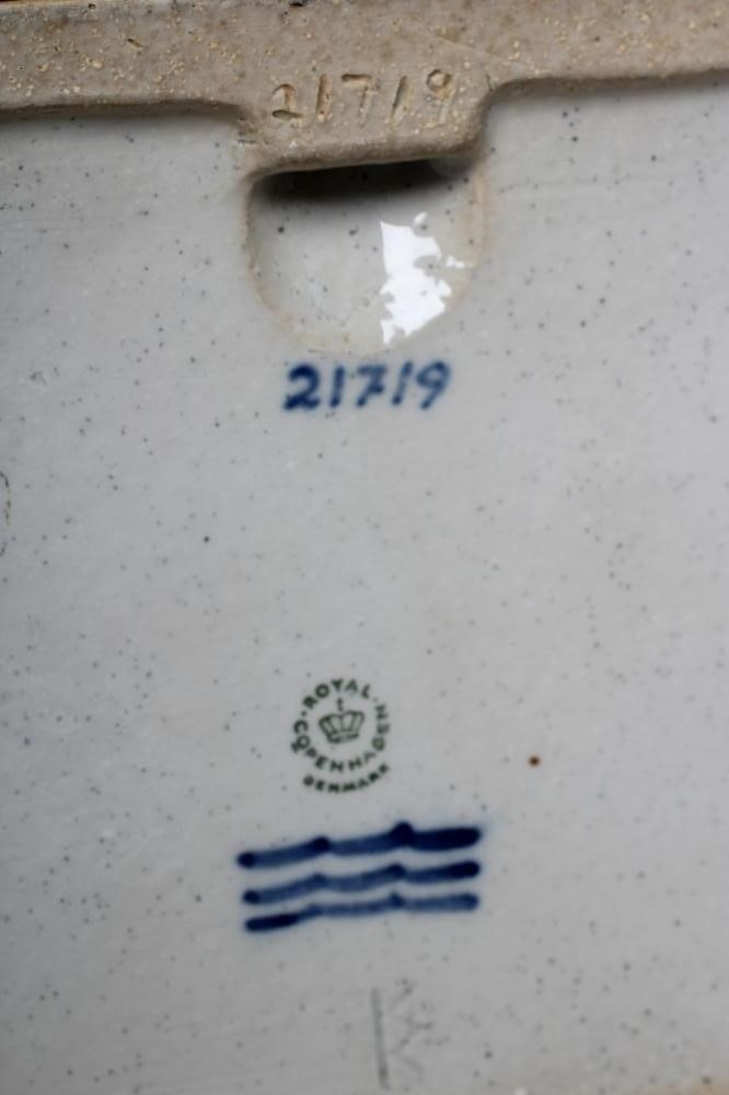 A PAIR OF ROYAL COPENHAGEN STONEWARE PLAQUES Image