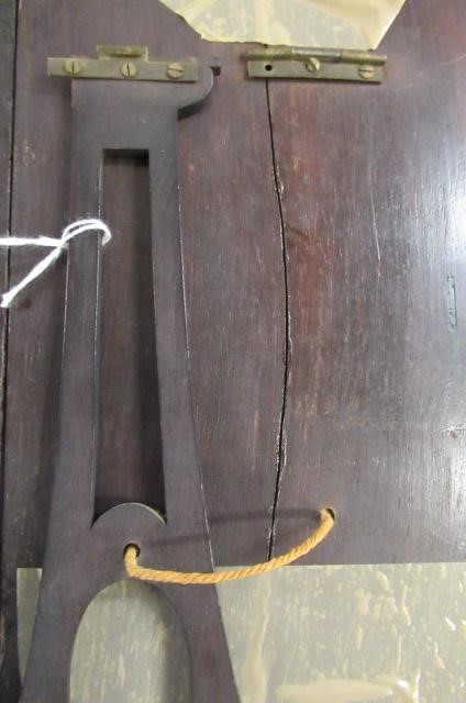 A PAIR OF ENGLISH EDWARDIAN CONTRA-PARTIE BOULLE PHOTOGRAPH FRAMES of plain strut back oblong form Image