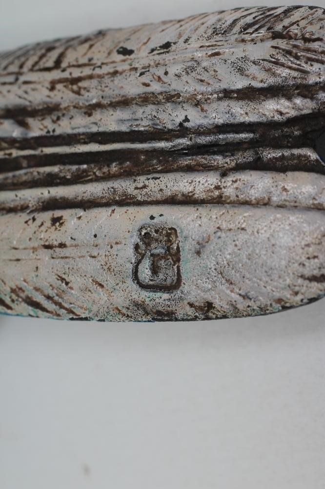 A BERGMAN BRONZE KINGFISHER Image