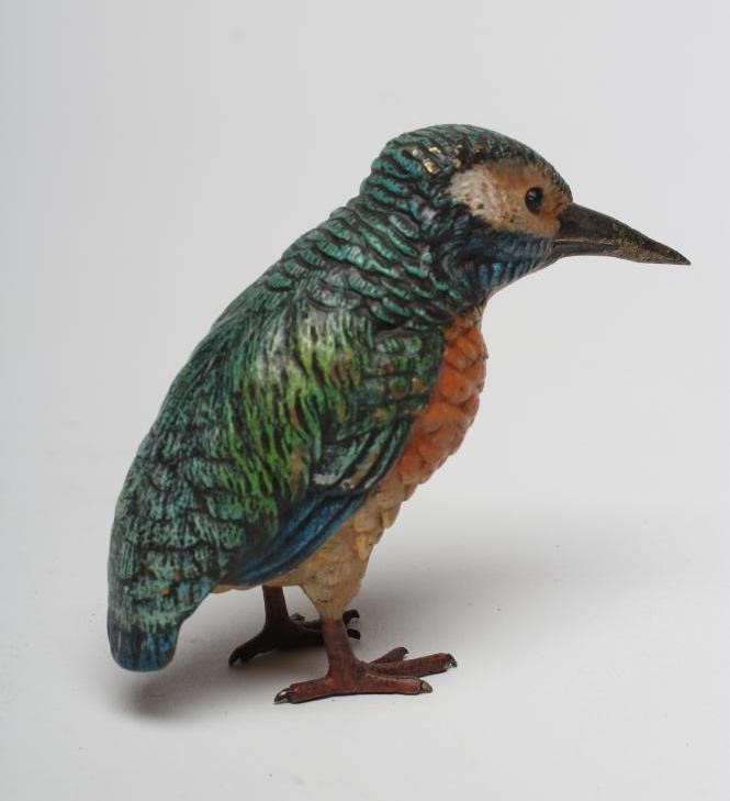 A VIENNA STYLE BRONZE KINGFISHER Image