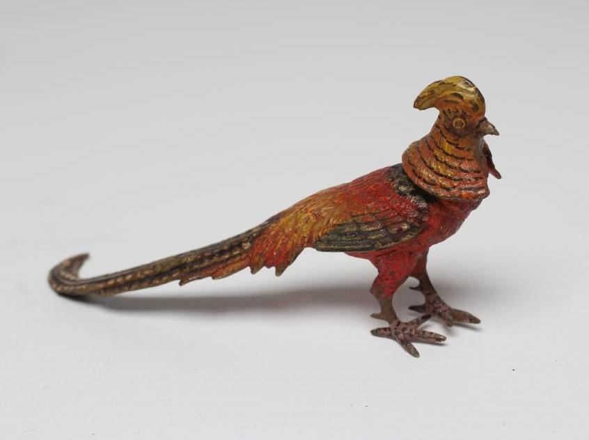 A BERGMAN STYLE BRONZE RUNNING HARE Image