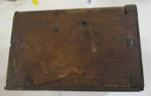 AN OAK SPICE CUPBOARD Image