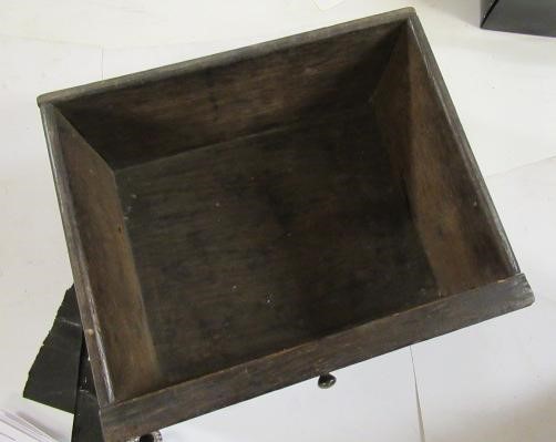 AN OAK SPICE CUPBOARD Image