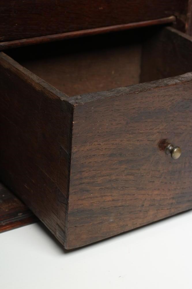 AN OAK SPICE CUPBOARD Image