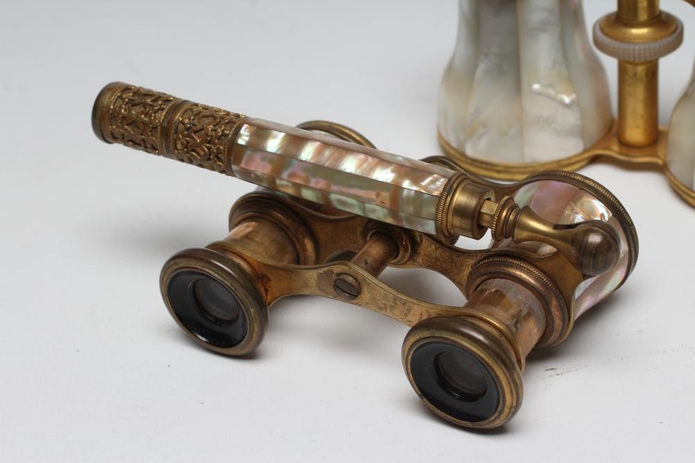 A PAIR OF FRENCH OPERA GLASSES Image