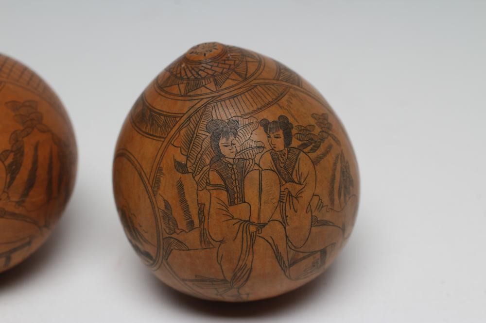 FOUR JAPANESE SEED PODS Image