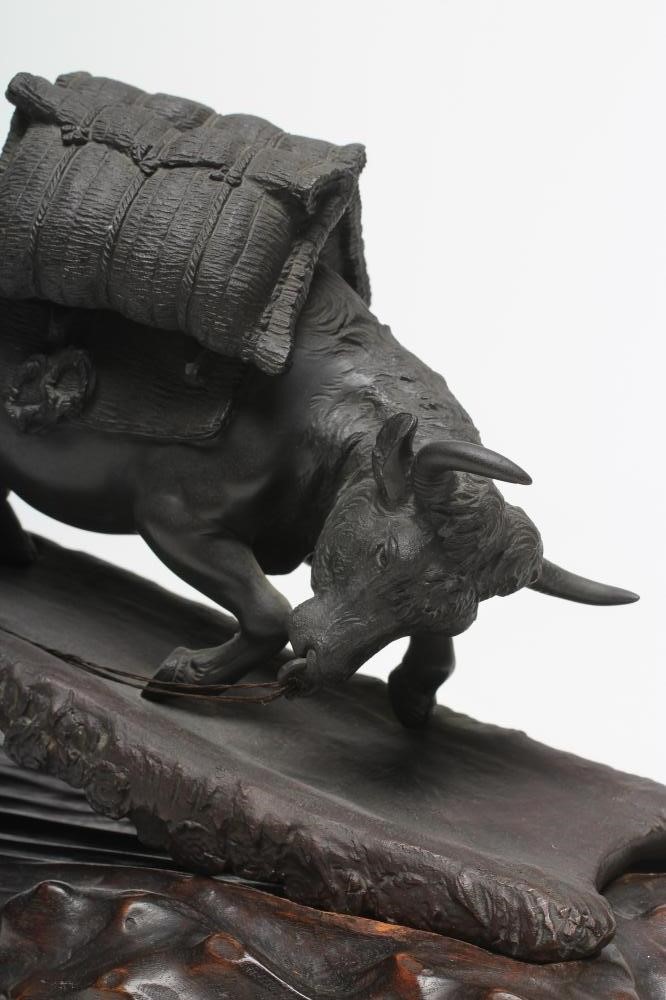 A JAPANESE BRONZE GROUP Image