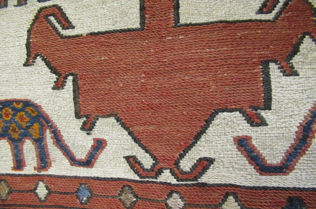 A PERSIAN TRIBAL RUG Image