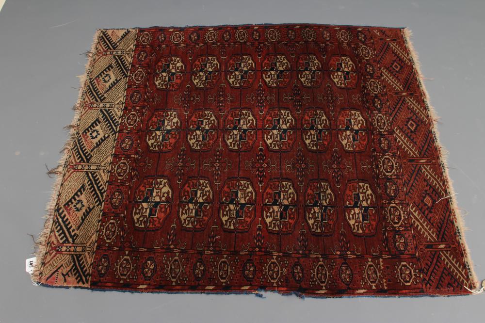 A SMALL AFGHAN RUG Image
