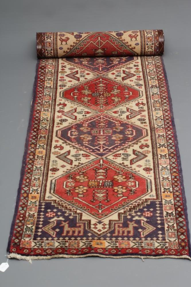 A TURKISH TRIBAL RUNNER Image