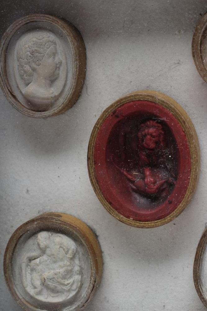 A GROUP OF FIVE GRAND TOUR INTAGLIO SEALS Image