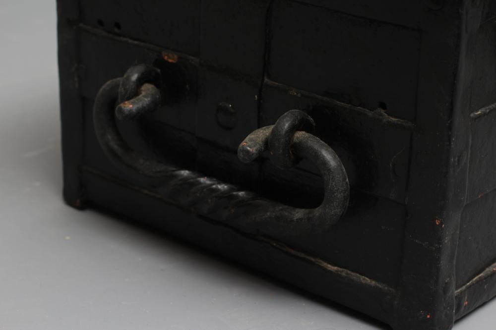 A NUREMBERG STYLE IRON STRONG BOX Image