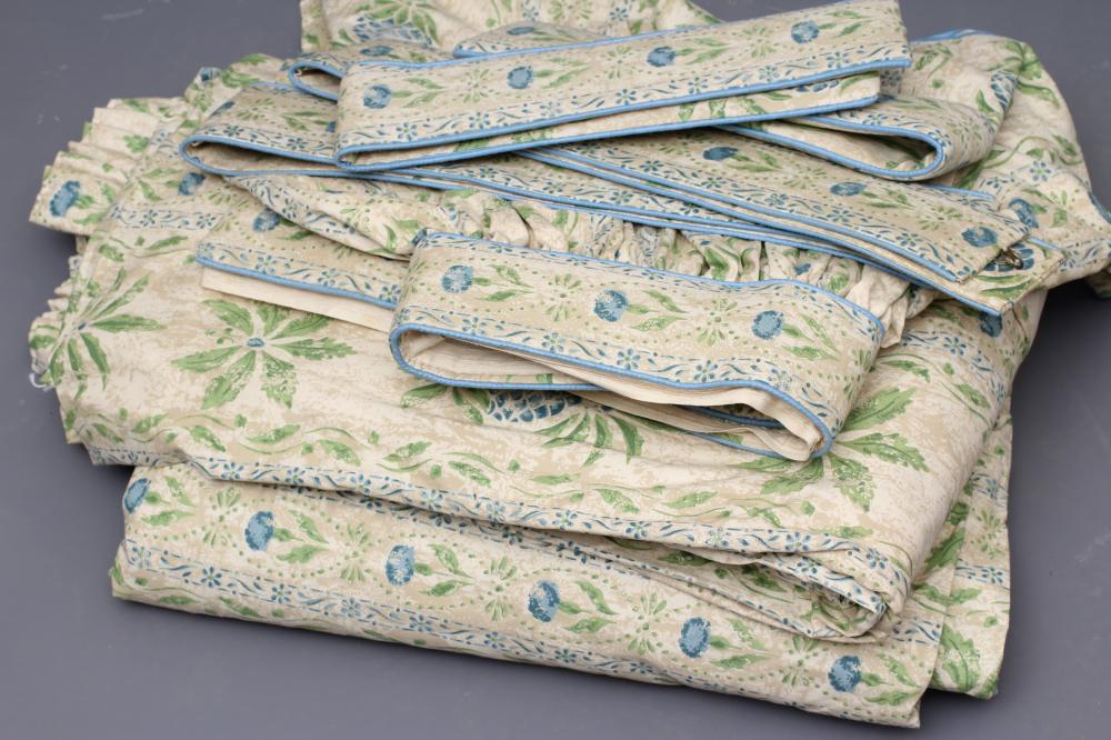 A PAIR OF GREEFF CURTAINS Image