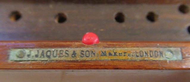 A JAQUES "IN STATU QUO" PATENT IVORY CHESS SET similar to the previous lot in ivory  (Est. plus 21% Image