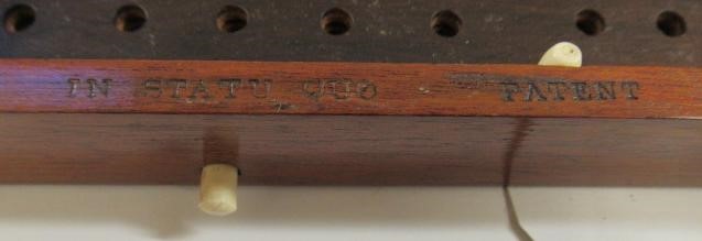 A JAQUES "IN STATU QUO" PATENT IVORY CHESS SET similar to the previous lot in ivory  (Est. plus 21% Image