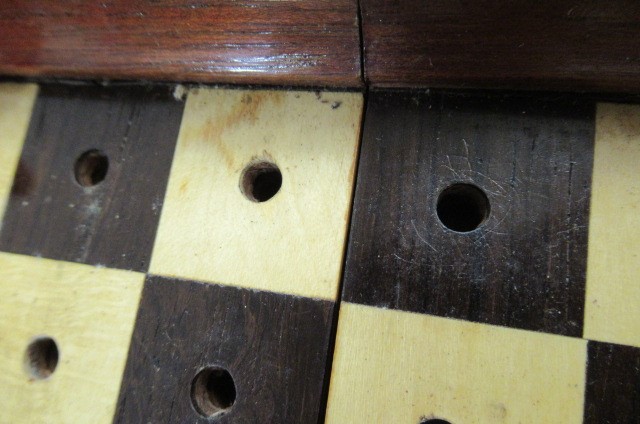 A JAQUES "IN STATU QUO" PATENT IVORY CHESS SET similar to the previous lot in ivory  (Est. plus 21% Image