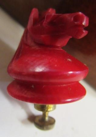 A JAQUES "IN STATU QUO" PATENT IVORY CHESS SET similar to the previous lot in ivory  (Est. plus 21% Image