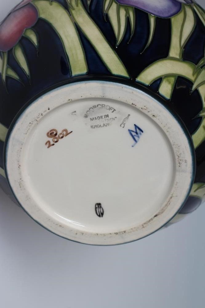 A MOORCROFT ANEMONE VASE of baluster form Image