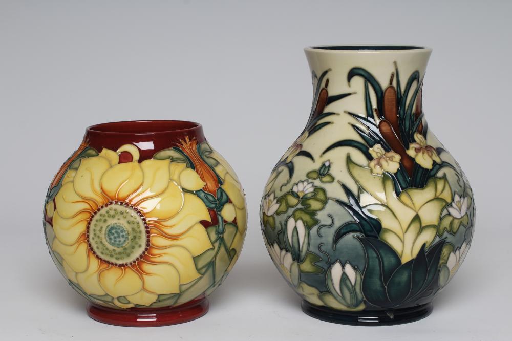 A MOORCROFT INCA SUNFLOWER VASE Image