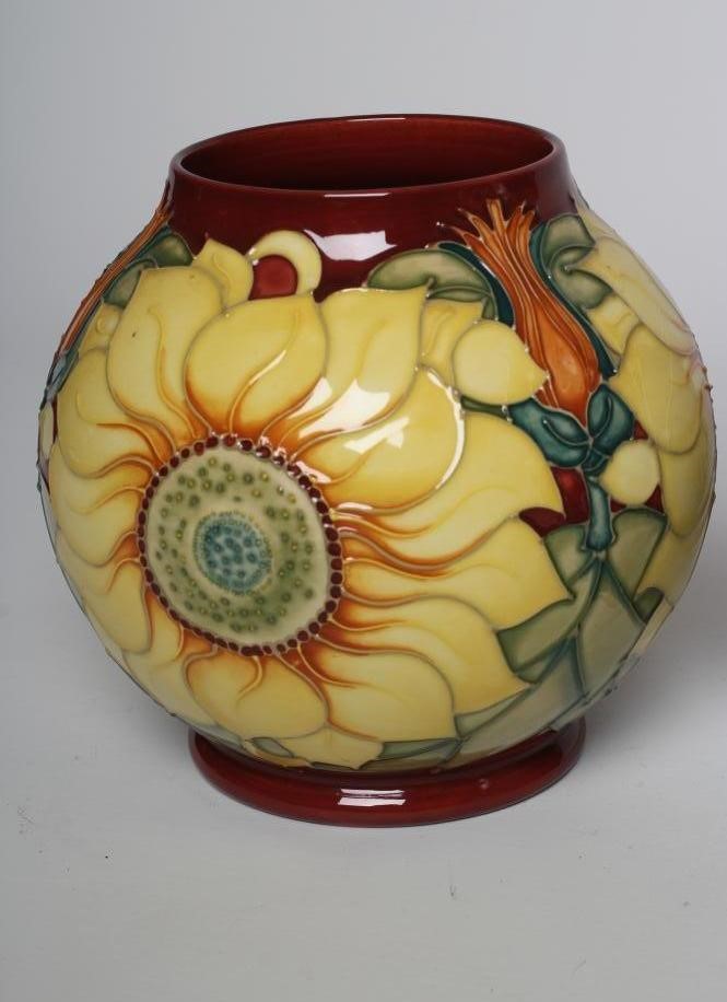 A MOORCROFT INCA SUNFLOWER VASE Image