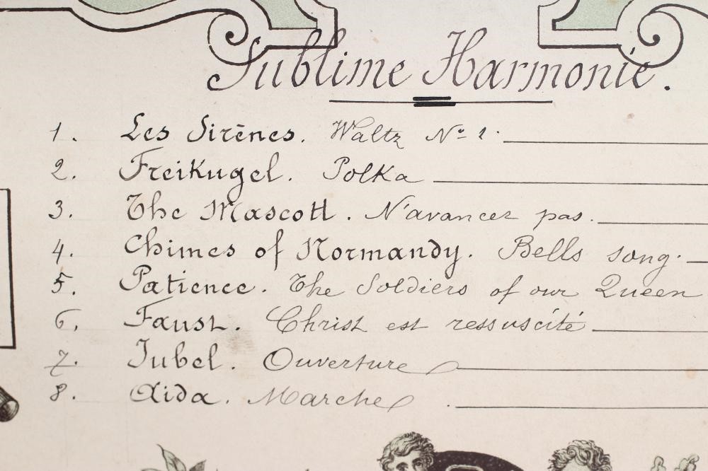 A VICTORIAN SWISS MUSICAL BOX Image