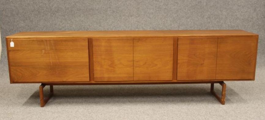 A DANISH TEAK LOW SIDEBOARD Image