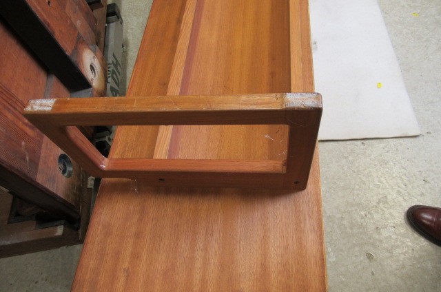 A DANISH TEAK LOW SIDEBOARD Image