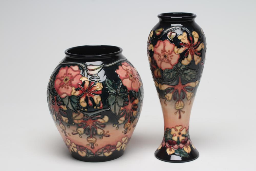 TWO MOORCROFT OBERON VASES Image