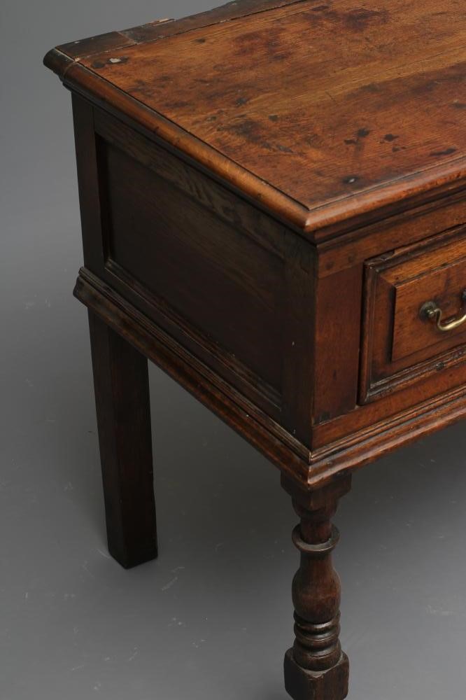 A JOINED OAK LOW DRESSER Image