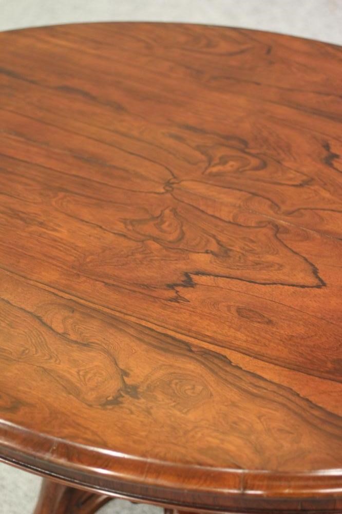 A VICTORIAN ROSEWOOD LOO TABLE Image