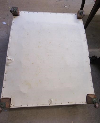 AN EDWARDIAN MAHOGANY ARMCHAIR in the manner of Howard Image