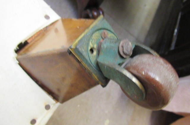 AN EDWARDIAN MAHOGANY ARMCHAIR in the manner of Howard Image