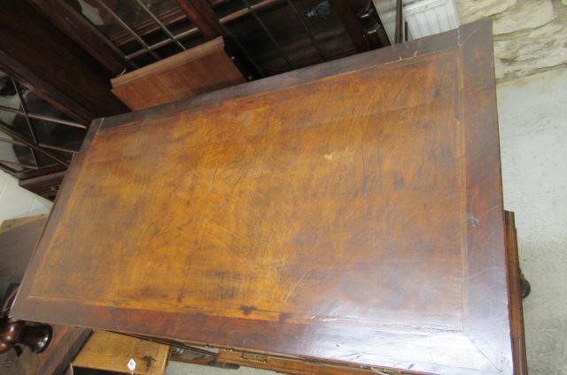 A WALNUT CHEST ON STAND Image