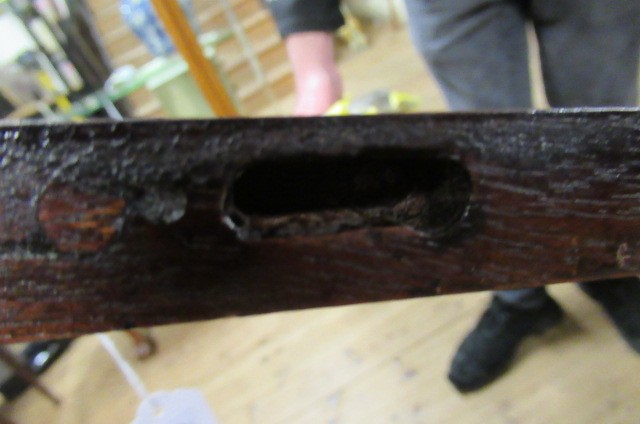 A WILLIAM IV MAHOGANY TWIN PEDESTAL DINING TABLE with a single leaf Image