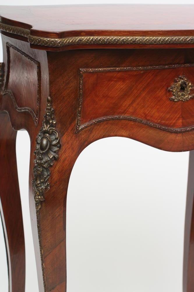 A LOUIS XV STYLE WORK TABLE Image
