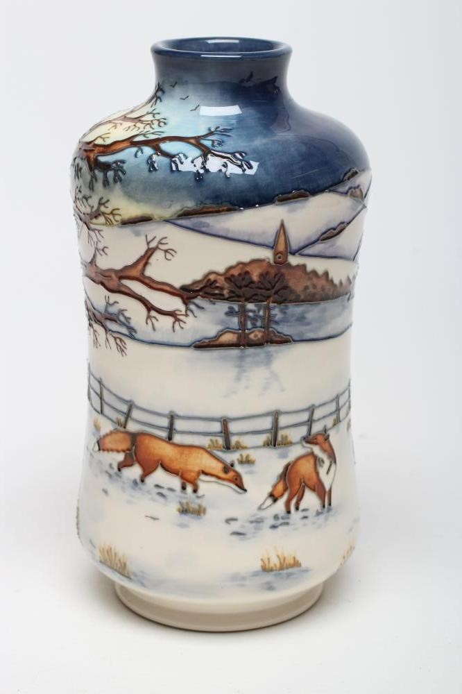 A MOORCROFT WOODSIDE FARM VASE Image
