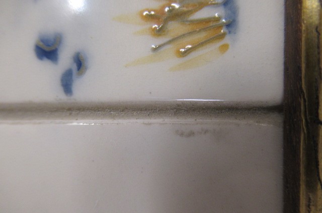 A MOORCROFT WOODSIDE FARM "TILE" PLAQUE Image