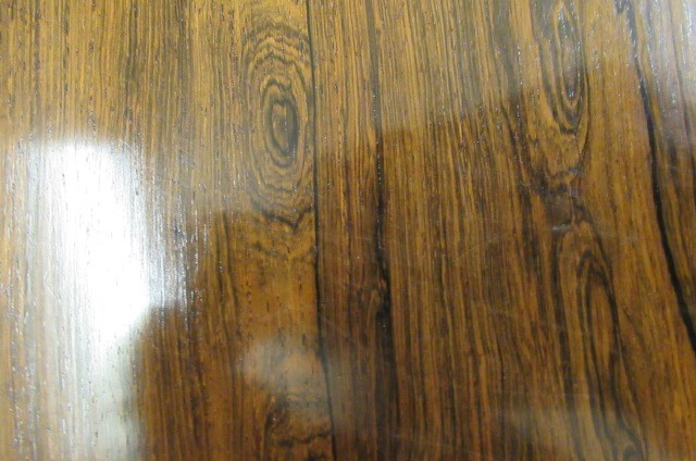 A PAIR OF EARLY VICTORIAN ROSEWOOD FOLDING TEA TABLES Image