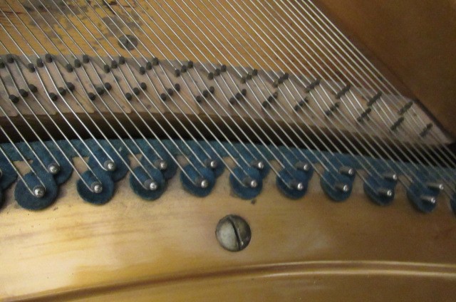 A BECHSTEIN BOUDOIR GRAND PIANO Image