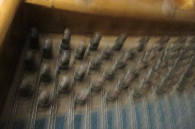 A BECHSTEIN BOUDOIR GRAND PIANO Image