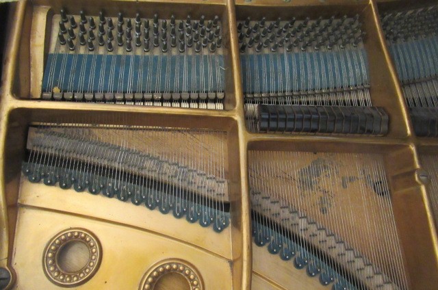 A BECHSTEIN BOUDOIR GRAND PIANO Image
