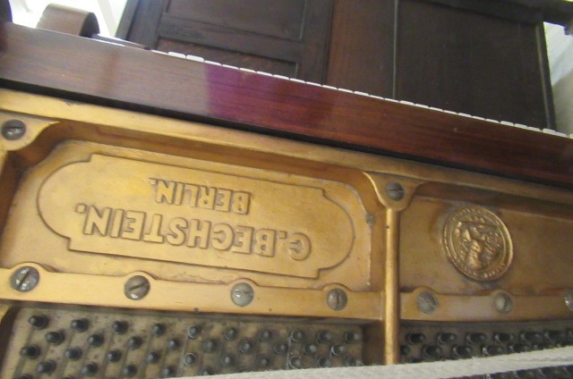 A BECHSTEIN BOUDOIR GRAND PIANO Image