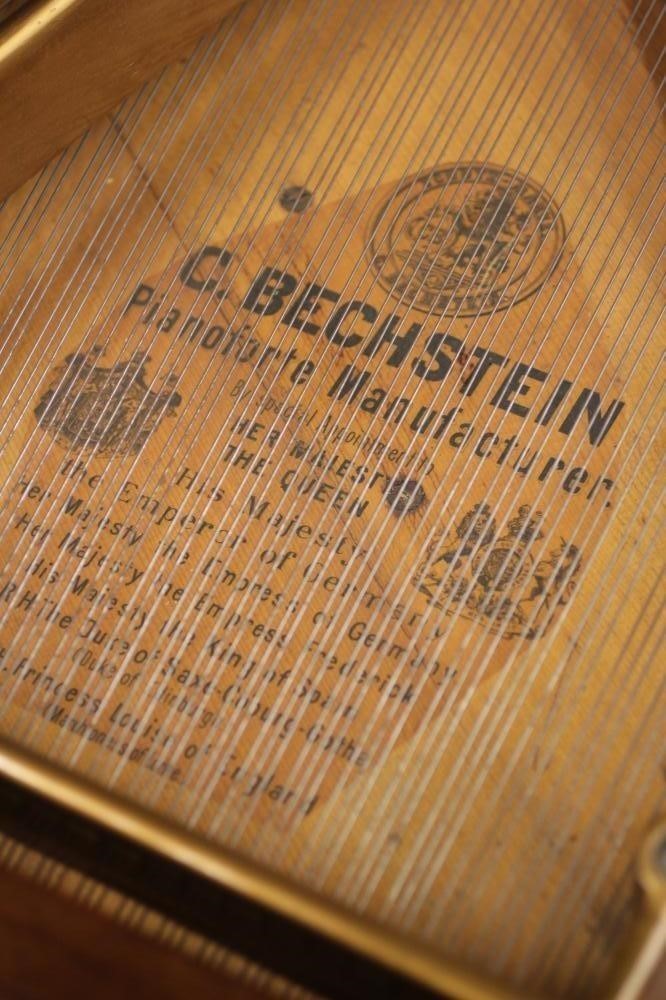 A BECHSTEIN BOUDOIR GRAND PIANO Image