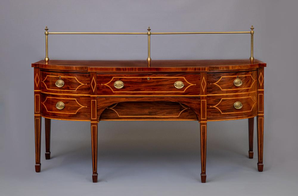 A GEORGIAN MAHOGANY SIDEBOARD Image
