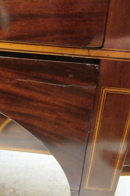 A GEORGIAN MAHOGANY SIDEBOARD Image