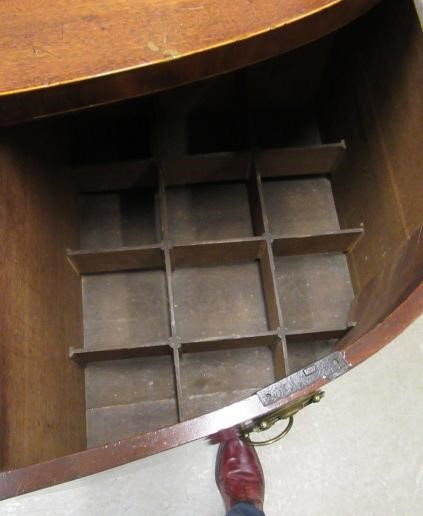 A GEORGIAN MAHOGANY SIDEBOARD Image