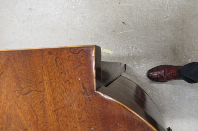 A GEORGIAN MAHOGANY SIDEBOARD Image