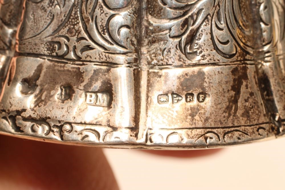A LATE VICTORIAN SILVER FIGURAL TABLE BELL Image