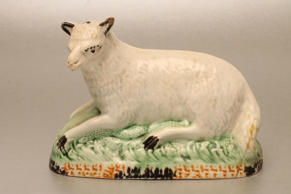 A YORKSHIRE PEARLWARE SHEEP Image