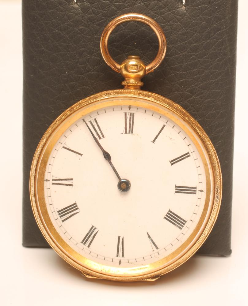 A KEY WIND SMALL POCKET WATCH Image